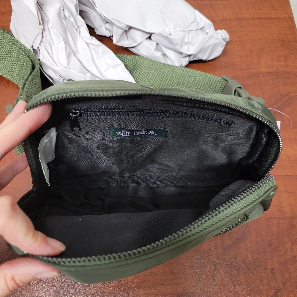 Wild Fable Womens Green Fanny Pack Nwt